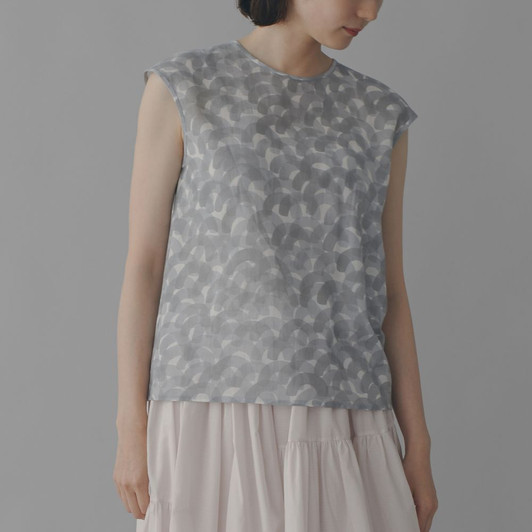 Picture No.1 of minä perhonen aalto Sleeveless Blouse ADS1414S
