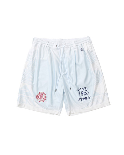 Picture No.1 of Evisen Skateboards EVI-FC SHORTS - WHITE 10321883889978