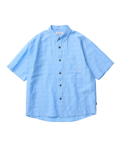 Picture No.1 of Evisen Skateboards WILLIAM SHIRT THE 8th - BLUE 10337386201402