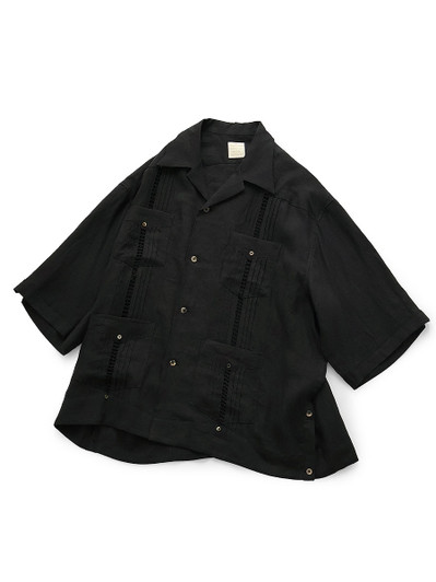 Picture No.1 of KAPITAL Linen Drawnwork LAX Cuban Shirt K2605SS196