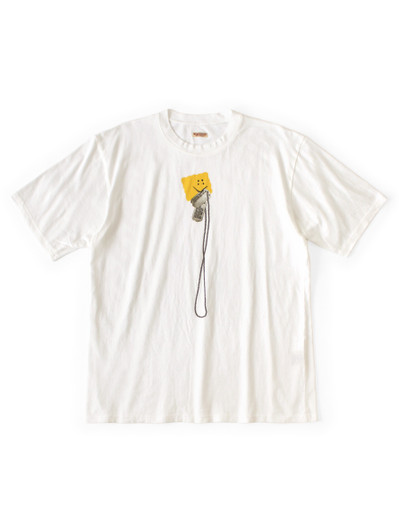 Picture No.1 of KAPITAL 20/- Jersey Crew Neck T-shirt (PECKISH Dog Tag Print) K2604SC131
