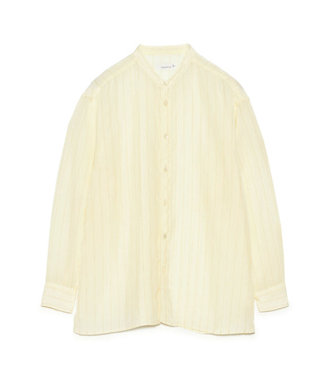 Picture No.1 of nanamica nanamica Band Collar Shirt S26SG062 9022