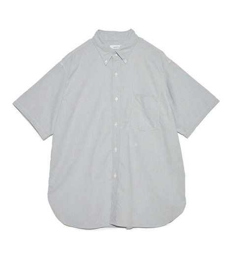 Picture No.1 of nanamica nanamica Button Down Wind S/S Shirt SUGS404 9009
