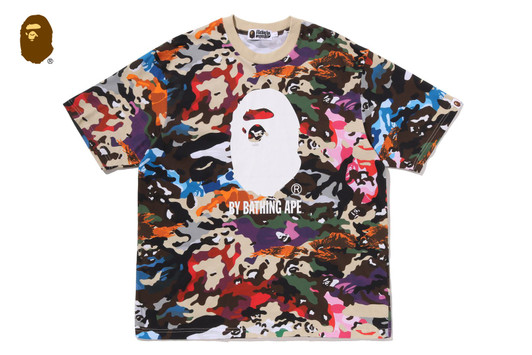 Picture No.1 of BAPE HYBRID CAMO BY BATHING APE RELAXED FIT TEE 1M80-109-318