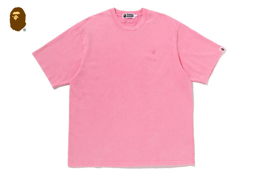Picture No.1 of BAPE GARMENT DYED ONE POINT RELAXED FIT TEE 1M80-109-303
