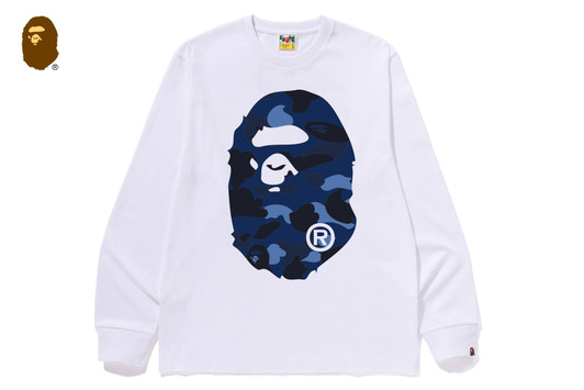 Picture No.1 of BAPE COLOR CAMO BIG APE HEAD LS TEE 1M80-111-055