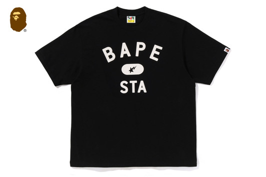 Picture No.1 of BAPE BAPE STA COLLEGE RELAXED FIT TEE #2 1M80-110-327