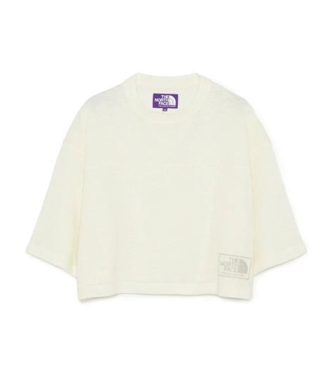 Picture No.1 of THE NORTH FACE PURPLE LABEL THE NORTH FACE Purple Label Mesh Field Cropped Tee N26FH013 8868
