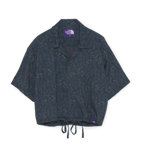 Picture No.1 of THE NORTH FACE PURPLE LABEL THE NORTH FACE Purple Label Flower Printed Cropped Shirt N26FG008 8863