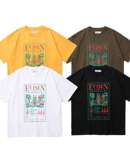 Picture No.1 of Evisen Skateboards DRAGON LABEL TEE 10350779236666