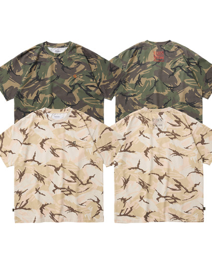 Picture No.1 of Evisen Skateboards E LOGO CAMO TEE 10350780481850