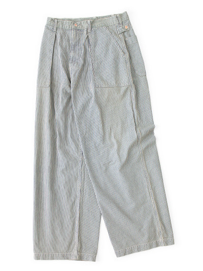 Picture No.1 of KAPITAL Liberty Hickory Fatigue Baggy Pants K2604LP146
