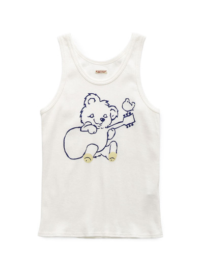 Picture No.1 of KAPITAL 60/2 Bear Voice Tank Top (Little Bear & Harmony Print) K2606SC219