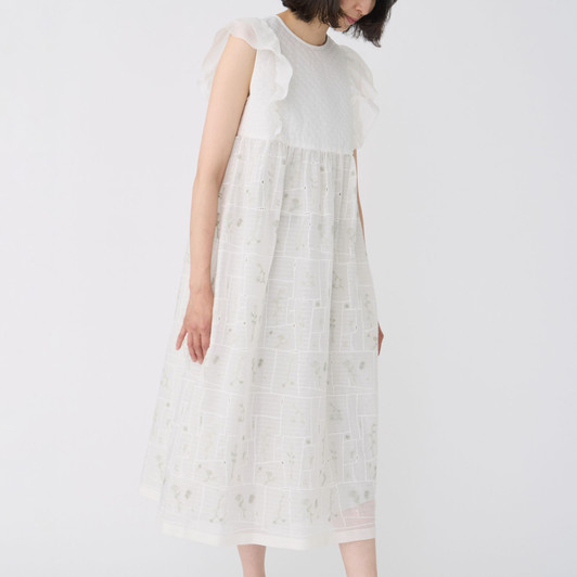 Picture No.1 of minä perhonen garden patchwork Dress AES3269S
