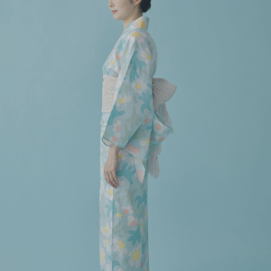 Picture No.1 of minä perhonen Marguerite Yukata ABS3043S