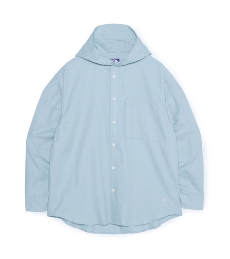Picture No.1 of THE NORTH FACE PURPLE LABEL THE NORTH FACE Purple Label Royal Oxford Mountain Hooded Shirt N26FG007 8862