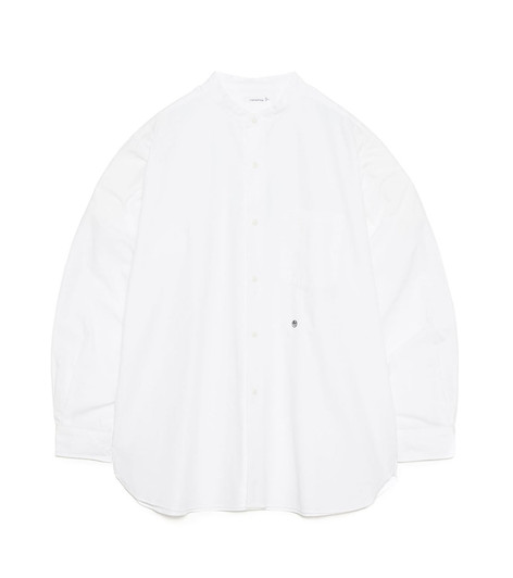 Picture No.1 of nanamica nanamica Band Collar Wind Shirt S26SG084 8799