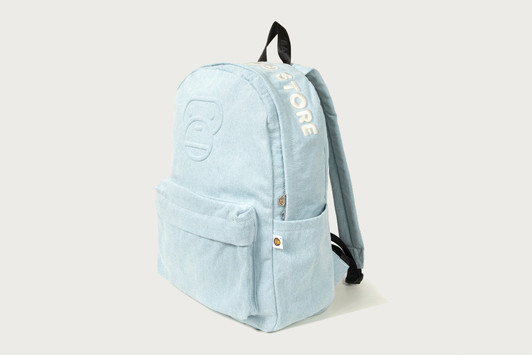 Picture No.1 of BAPE BABY MILO DENIM LARGE DAYPACK AM70-189-302