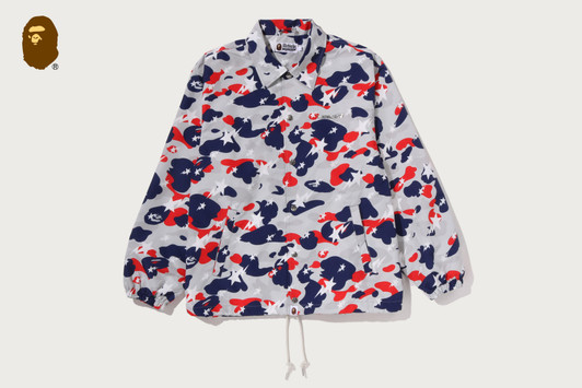 Picture No.1 of BAPE STA STRIKE CAMO COACH JACKET 1M80-140-316
