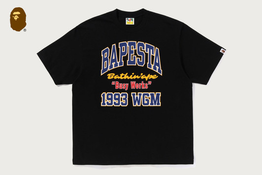 Picture No.1 of BAPE BAPE STA COLLEGE RELAXED FIT TEE #1 1M80-110-331