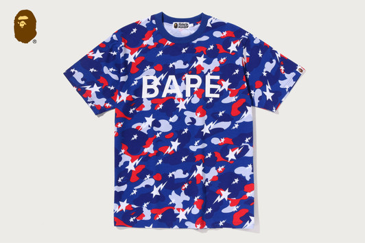 Picture No.1 of BAPE STA STRIKE CAMO TEE 1M80-109-002