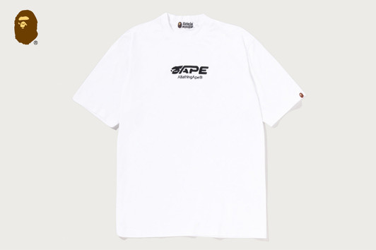 Picture No.1 of BAPE APE FACE LOGO SHRUNK FIT TEE 1M80-109-315