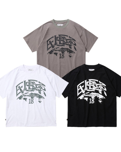Picture No.1 of Evisen Skateboards POWER PLAY WORLD TEE 10372006936890