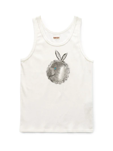 Picture No.1 of KAPITAL 60/2 Bear Teleco Tank Top (Concho CONEYBOWYpt) K2604SC151