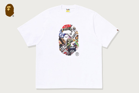 Picture No.1 of BAPE BAPE® COLLECTIBLE CARD APE HEAD TEE 1M20-110-301