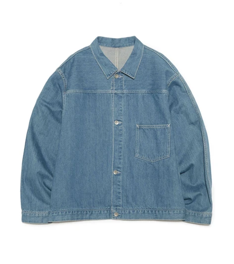 Picture No.1 of nanamica nanamica Short Denim Jacket S25SA082 8840