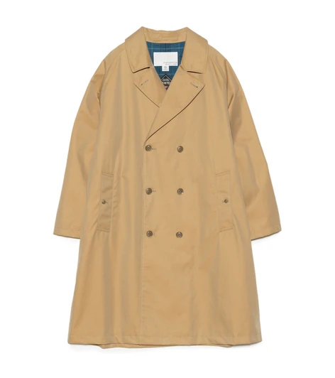 Picture No.1 of nanamica nanamica 2L Cotton GORE-TEX Double Breasted Coat S26SB091 8829