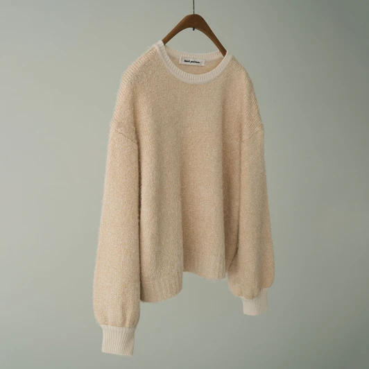 Picture No.1 of minä perhonen duvet Knit Pullover AEA8087