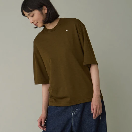 Picture No.1 of minä perhonen elämä Half-Sleeve Pullover AEA8113