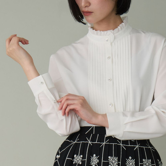 Picture No.1 of minä perhonen le matin Blouse AEA1471