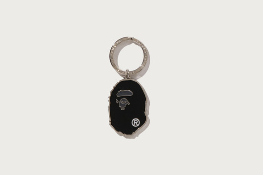Picture No.1 of BAPE APE HEAD METAL KEYCHAIN 1M70-182-020