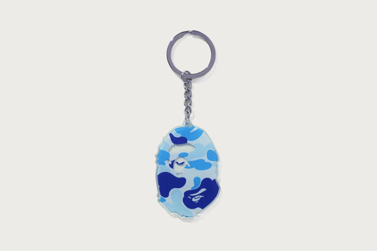 Picture No.1 of BAPE ABC CAMO APE HEAD ACRYLIC KEYCHAIN 1M70-182-019