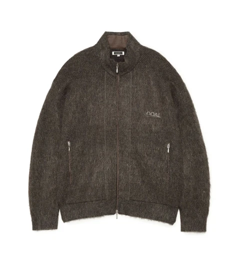Picture No.1 of nanamica nanamica OOAL Zip Up Mohair Jacket S26FA029 8757