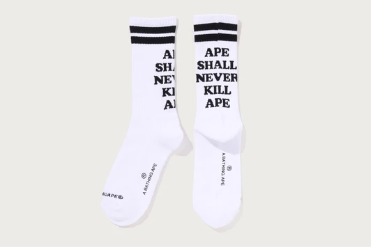 Picture No.1 of BAPE A.S.N.K.A.SOCKS 1M80-184-002
