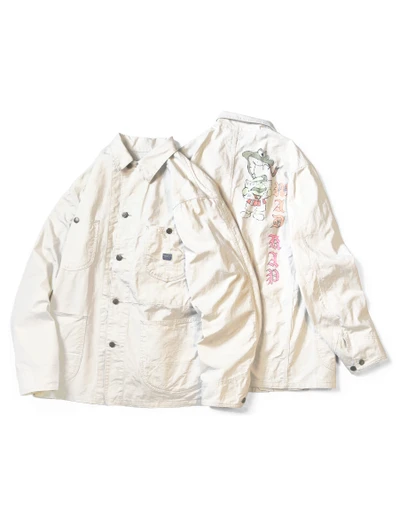 Picture No.1 of KAPITAL Uneven Twill Cactus Beer Jacket K2503LJ082
