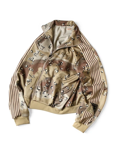 Picture No.1 of KAPITAL Smooth Jersey Chocolate Chip Camouflage Track Jacket K2510LC134