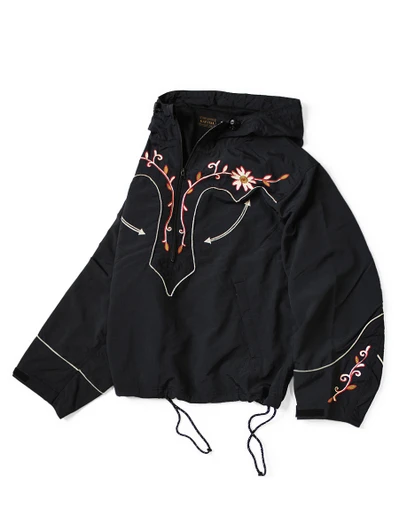Picture No.1 of KAPITAL Nylon Taffeta Tennessee Cornflower Parka K2512LJ211