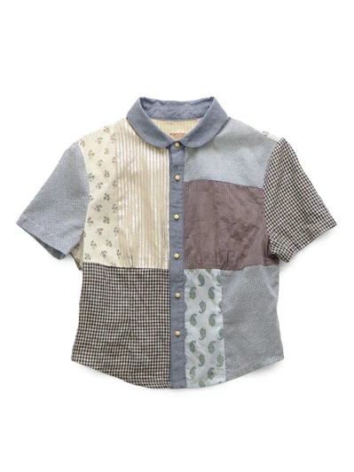 Picture No.1 of KAPITAL Patchwork A Cappella Blouse K2604SS097
