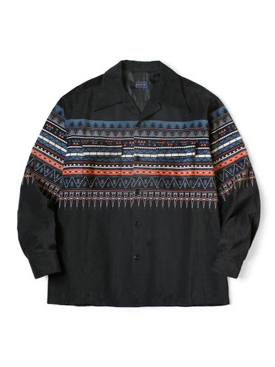 Picture No.1 of KAPITAL 18W Corduroy Board Shirt (Towncraft Tribe Pattern) K2509LS071