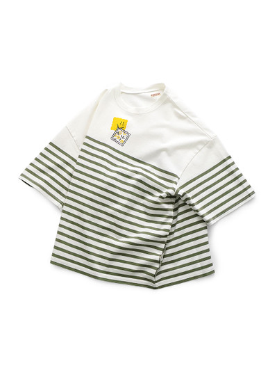 Picture No.1 of KAPITAL Panel Border Jersey BOX-T (PECKISH RAINBOWY Print) K2606SC237