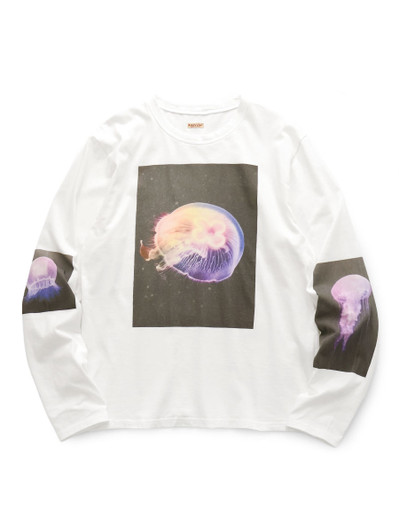 Picture No.1 of KAPITAL 20/- Jersey Crew Neck Long Sleeve T-Shirt (Colorful JELLYFISH Print) K2609LC035