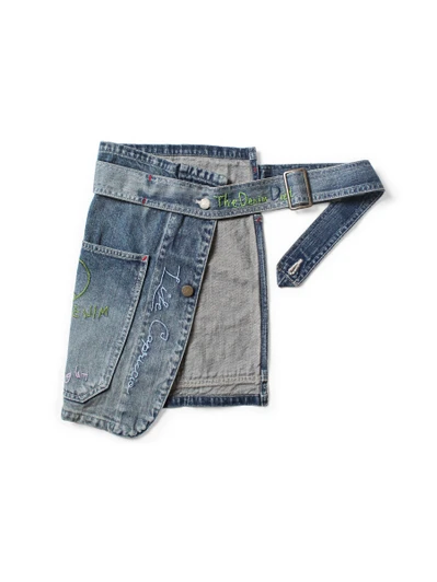 Picture No.1 of KAPITAL 12Oz Denim Coverall Apron (Memorial Embroidery Model) K2504XG525