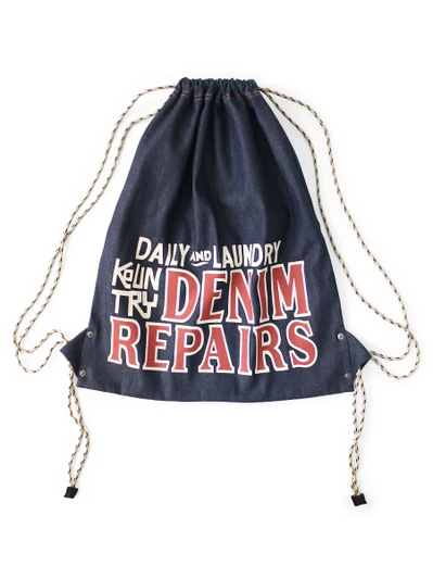 Picture No.1 of KAPITAL 8Oz Denim Knapsack (DENIM REPAIRSpt) K2608XB502