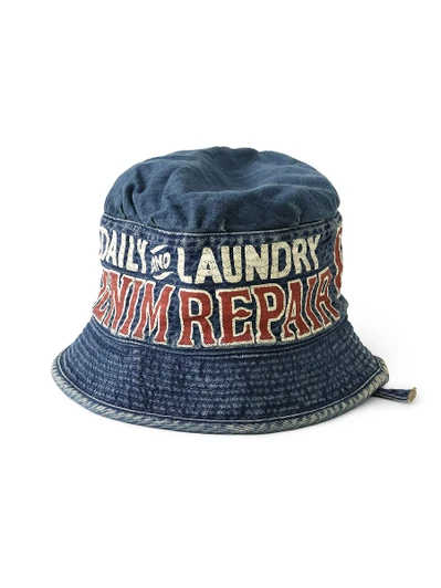 Picture No.1 of KAPITAL 11.5Oz Denim Laundry Hat EK-1837XH