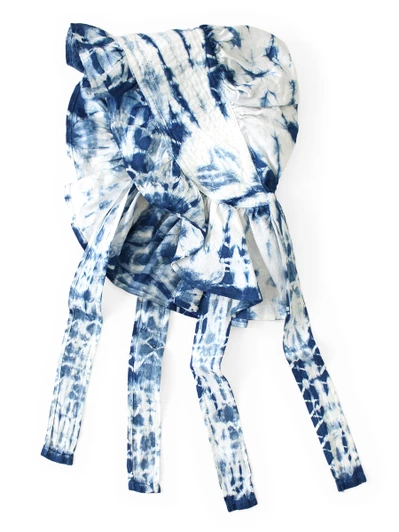 Picture No.1 of KAPITAL Linen Tokushima Tie-dye FARMY Frill hat K2606XH809