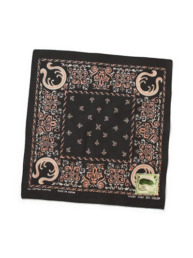 Picture No.1 of KAPITAL fastcolor Selvedge Bandana (ANTLER NAJA) 15X15 K2508BA503